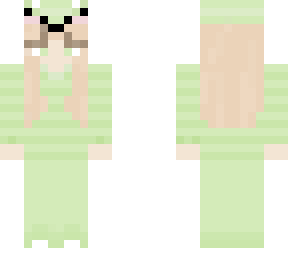 girl in a froggy themed costume