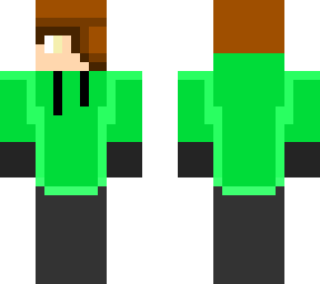 green hoodie boy