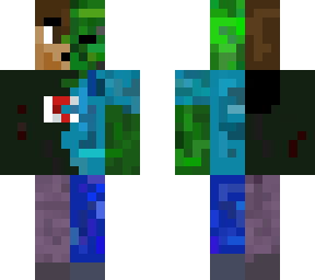 halfnhalf (kid and zomb)