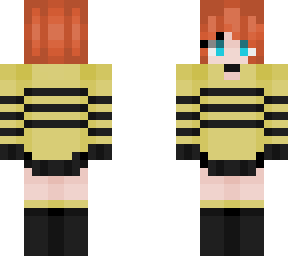 me as a bee- but backwards