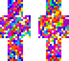multi-coloured human