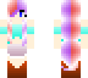 ombre hair girl