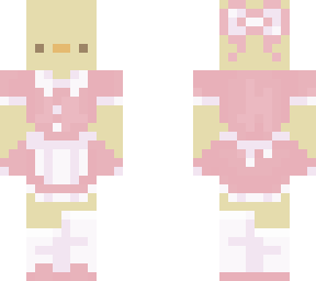 pink maid chick