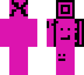 pink whit ramdon simbols