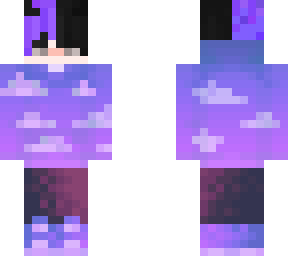 purple clouds boy v2