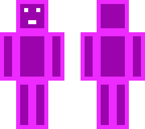 purple man with outline