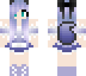 purple wolf maid