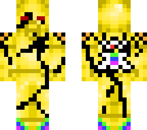 rainbow infused nightmare steve