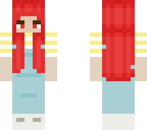 red haired summer