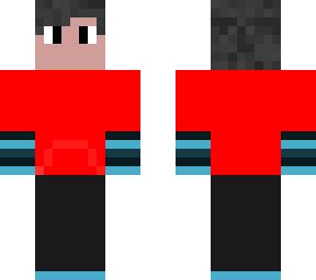 red hoodie boy