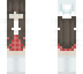 winter skin ig ?? brown hair