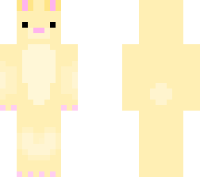 yellow and pink bunny