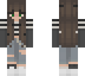 a skin by nenhh with green eyes all creds to them!