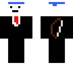 agent white (with bow)