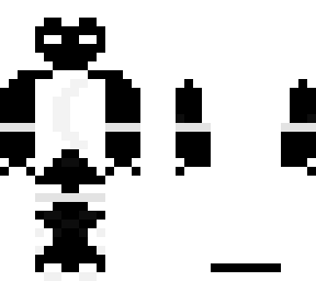 black and white man
