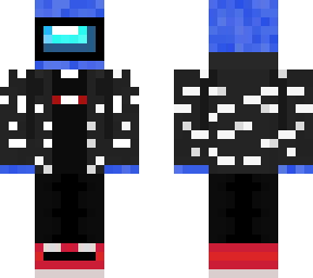 blue amongus drip