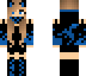 blue dragon girl