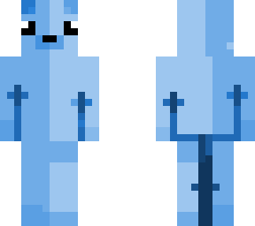 blue panda
