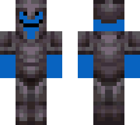 blueberry with full netherite armor