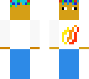 boy with fire merch