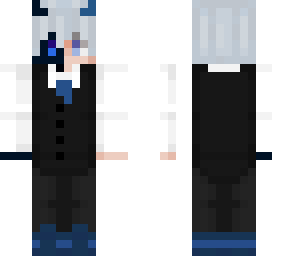 cool blue vampire skin
