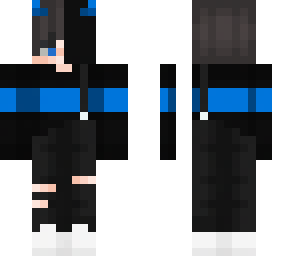 devil boy with blue eyes!
