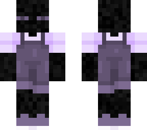 enderman with a overalls