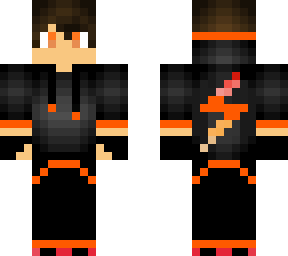 fire lightning gamer boy