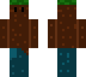grass block man