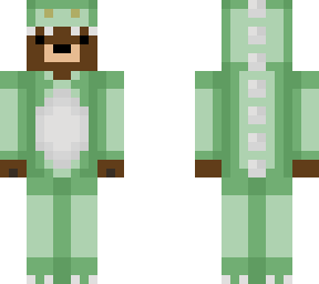 green dinosaur bear