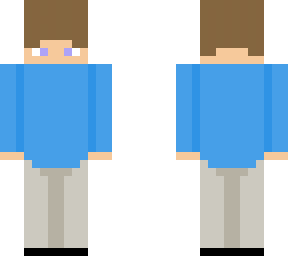 guy in a blue shirt
