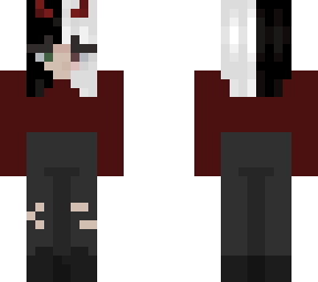 me in red outfit