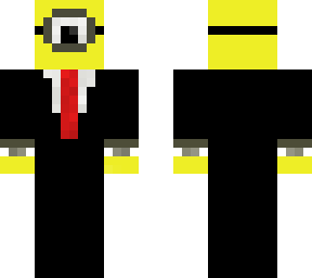 minion in a suit