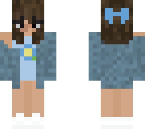 morning glory flower dress with jean jacket