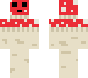 mushroom man - red