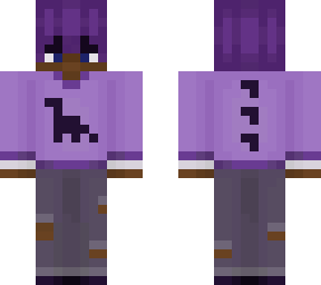 purple dino boy