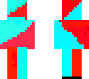 red an blue
