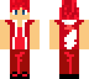 red and white werewolf