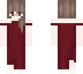 red dress