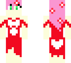 red dress rose