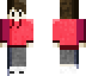 red hoodie person