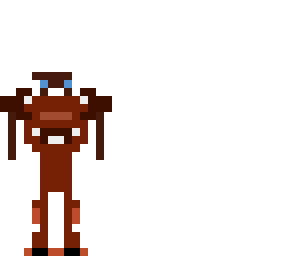 red robot man