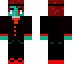 red suit