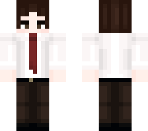 red tie suit guy