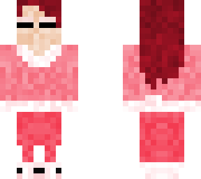 sleeping girl with bunny slippers and pajamas