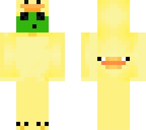 slime in duck onesie