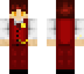 suit recolor red waistcoat vest skin