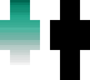 teal gradient skin