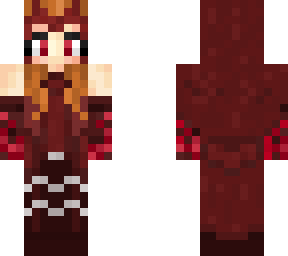 wanda maximoff with cloak / scarlett witch