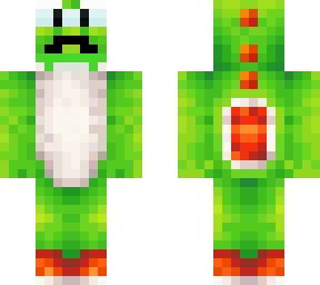 yoshi with mustache